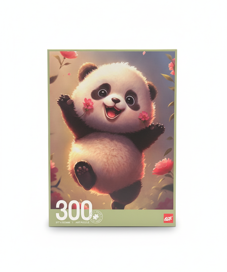 GX Silky Touch Panda Art Puzzle - 300 Pieces
