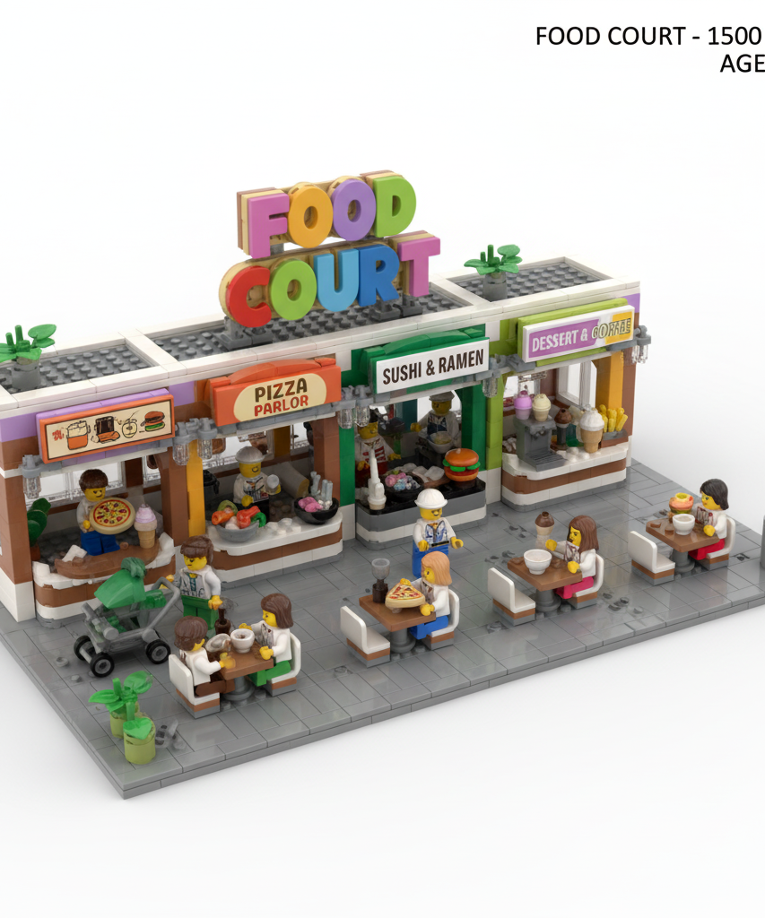Food Court Lego