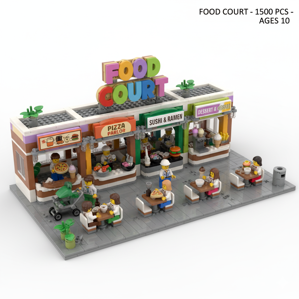 Food Court Lego