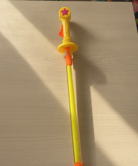 Giant Bubble Wand Sword with Star Handle