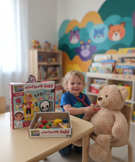 Giocare educare Montessori Baby: Baby Doctor
