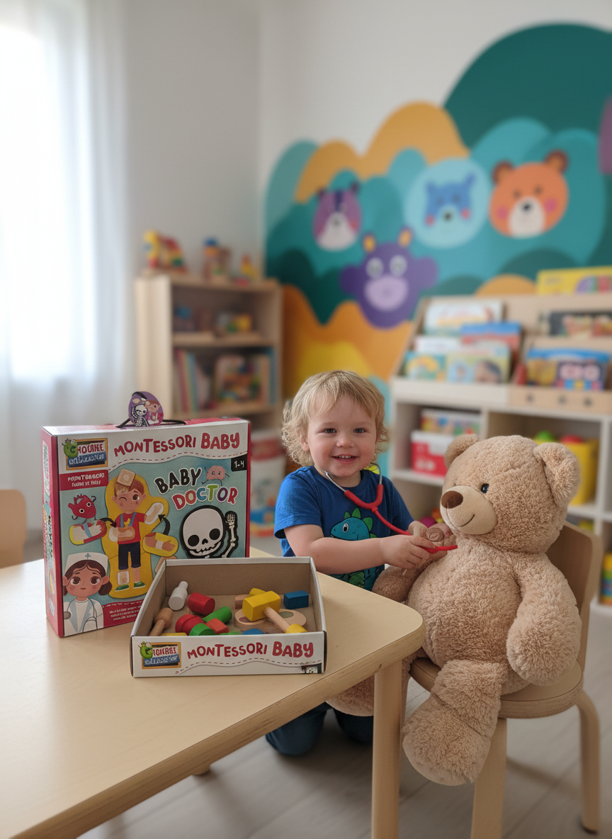 Giocare educare Montessori Baby: Baby Doctor