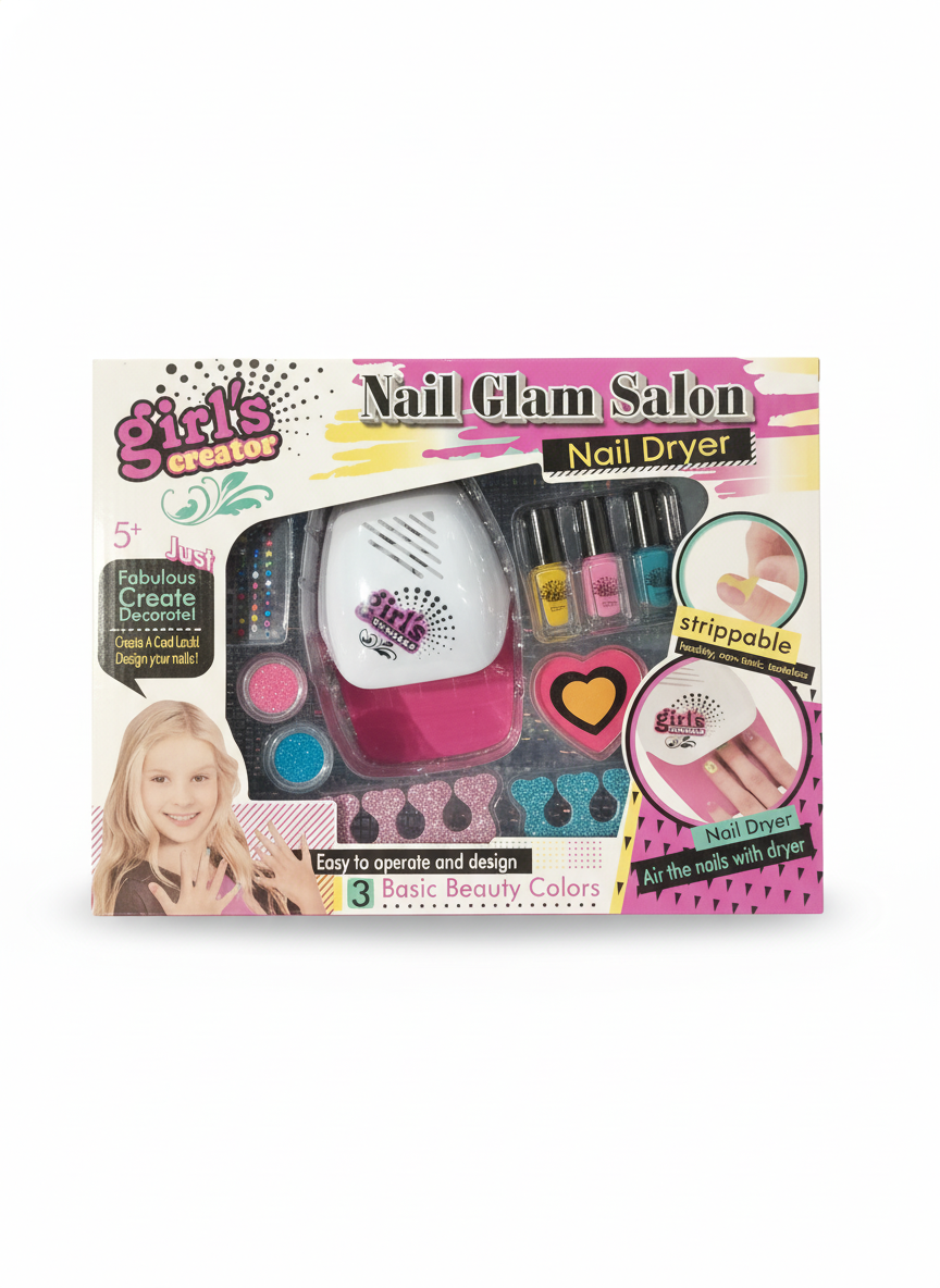Girl's Creator Nail Glam Salon Nail Dryer