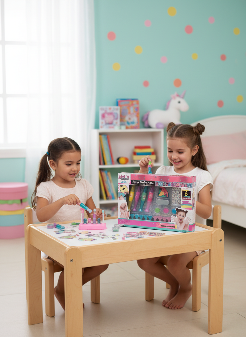 Girl's Creator Shaky Shake Nails Art Nail Salon