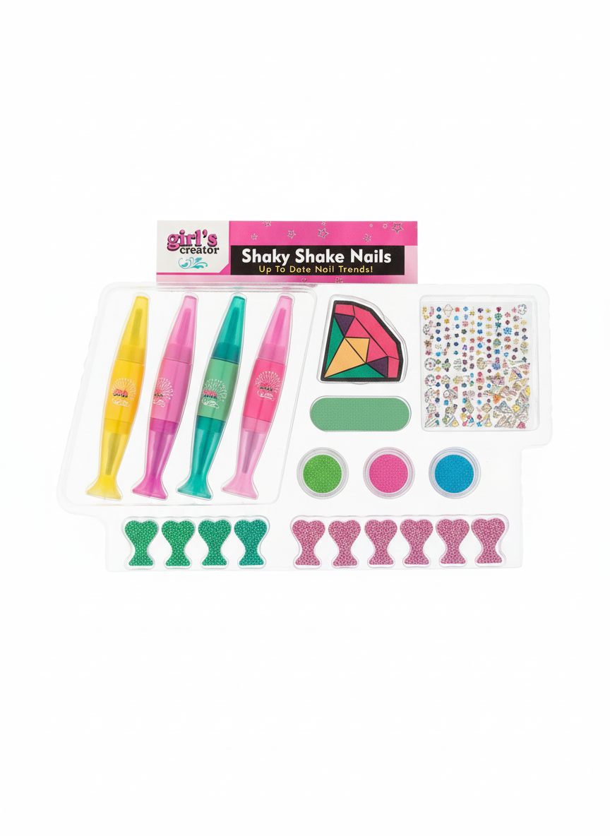 Girl's Creator Shaky Shake Nails Art Nail Salon