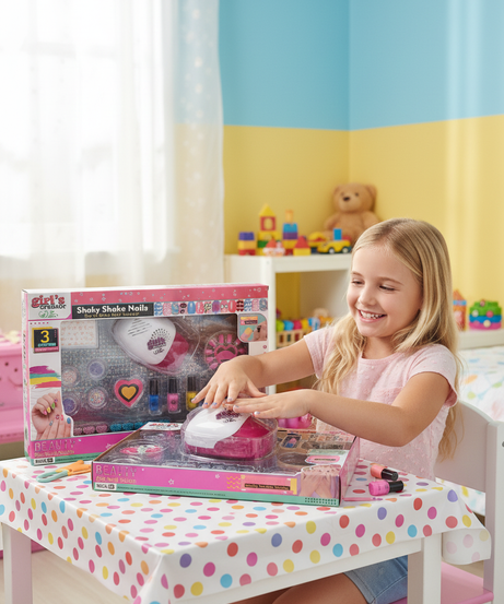 Girl's Creator Shaky Shake Nails Beauty Art Nail Salon