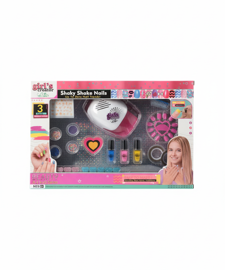 Girl's Creator Shaky Shake Nails Beauty Art Nail Salon