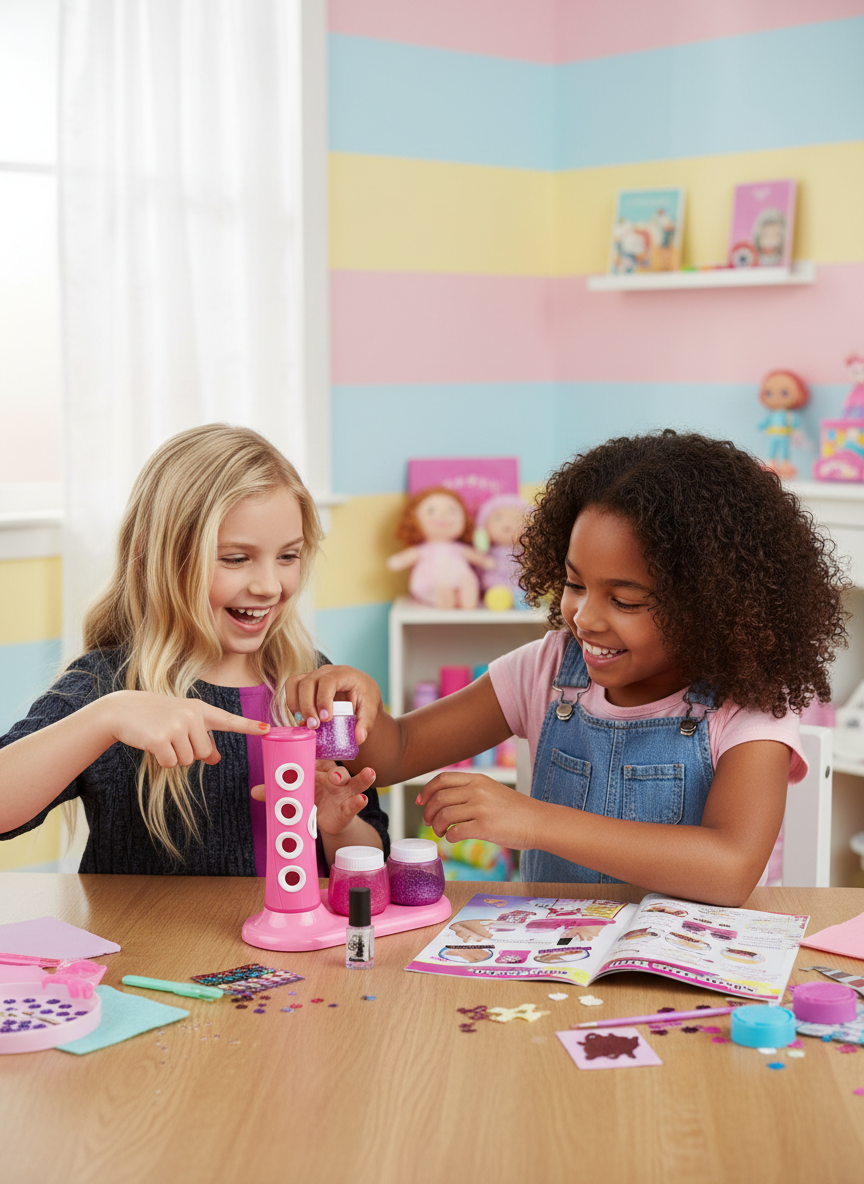 Girl's Creator Shaky Shake Nails