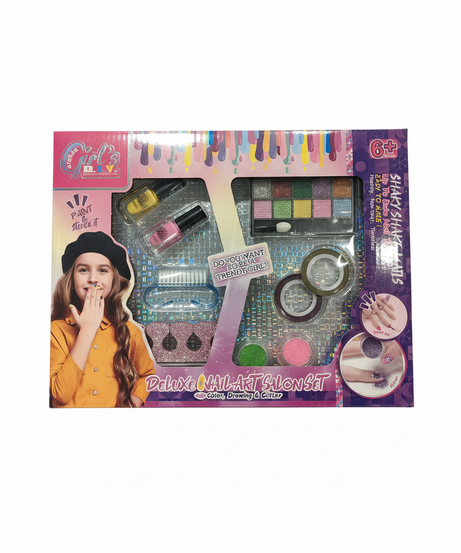 Girl's D.I.Y. Studio Deluxe NAIL ART SALON SET