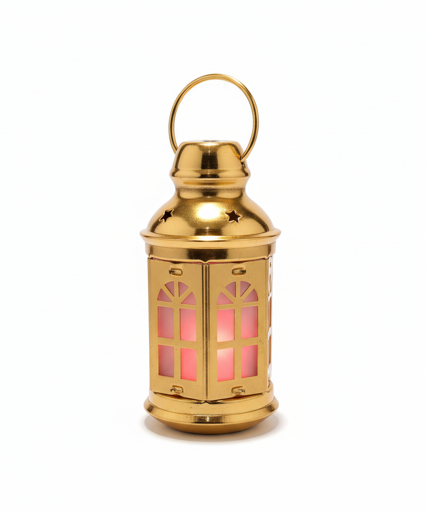 Golden Glow Decorative Lantern