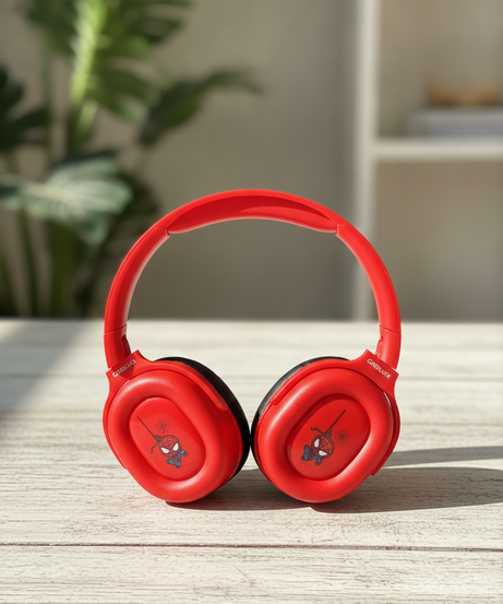 GoodLuck XL-E600 Wireless Lovely Cute Spiderman Headphone