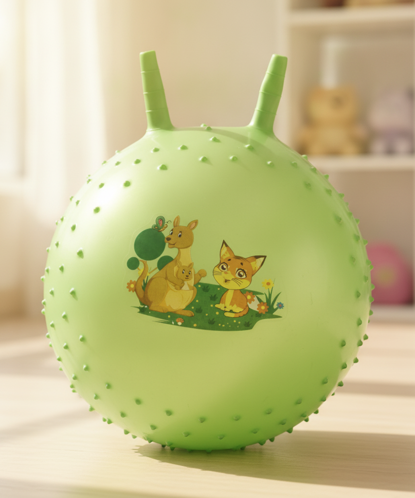 Green Animal Design Hopper Ball