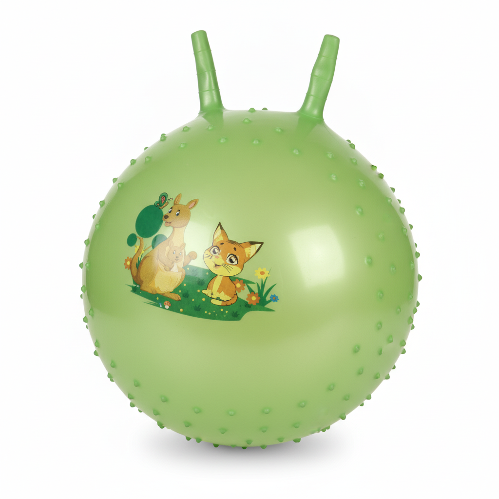 Green Animal Design Hopper Ball