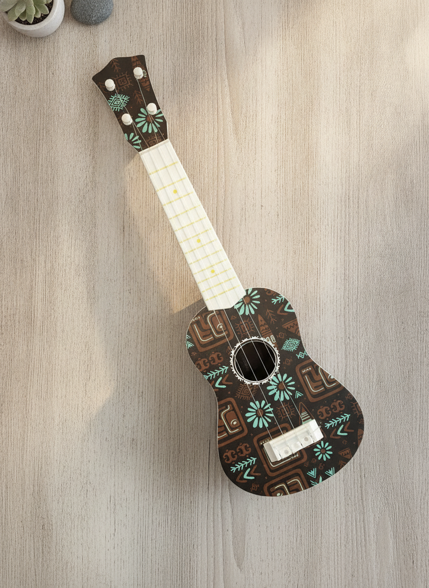 Guitar Star Novel and Vivid Toy Guitar