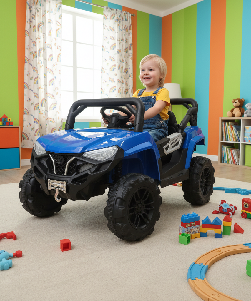 HAOWA Kids' Electric Ride-On Off-Road Buggy