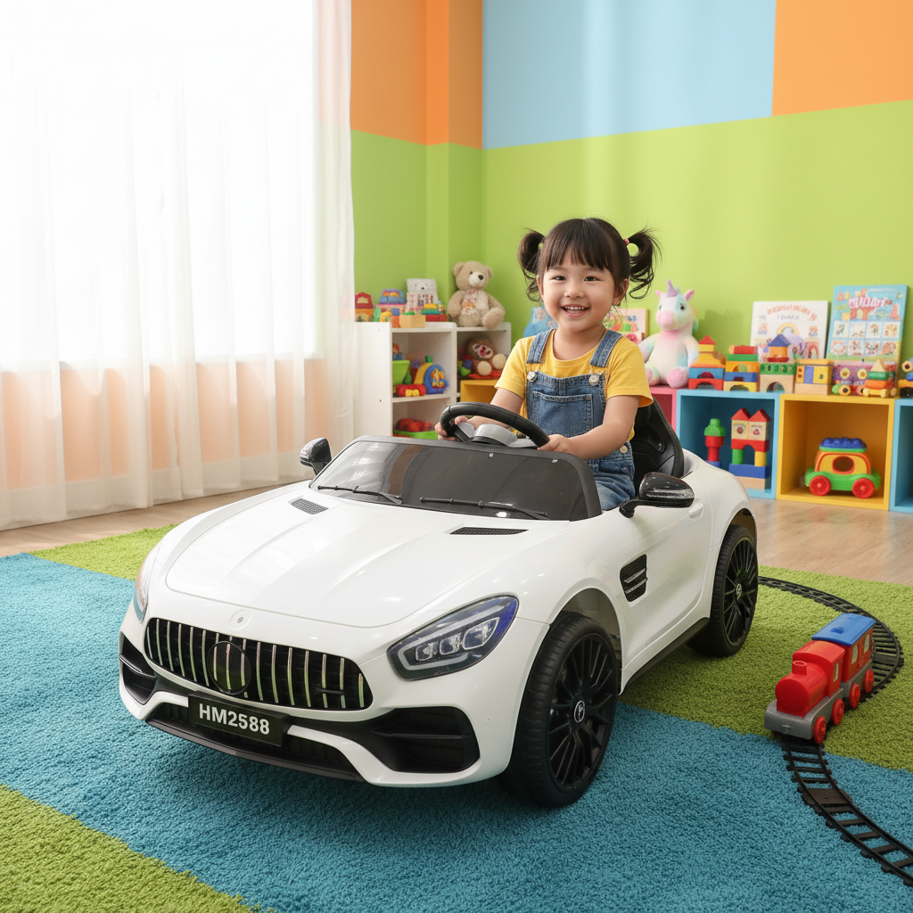 HM2588 Kids' Luxury Ride-On Car