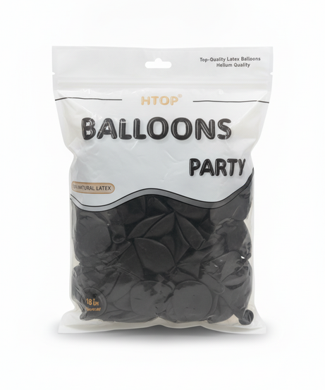HTOP Balloons Party - Top-Quality Latex Balloons (18-inch, 45cm, 25 Pcs)