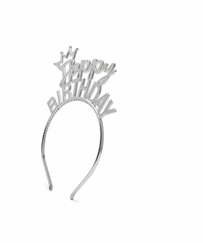 Happy Birthday Crown Headband
