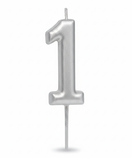 Happy Birthday Party Candles Number 1