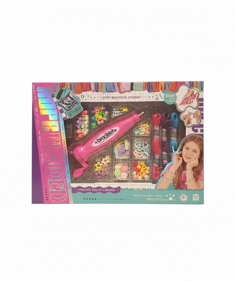 Happy Handicraft DIY Braided Bracelet & Hair Braider Set