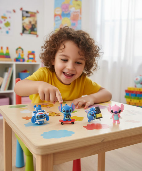 Happy Stitch! Collectible Figure Set