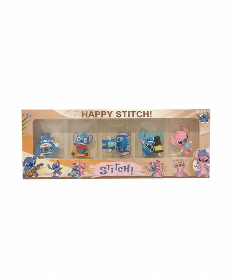 Happy Stitch! Collectible Figure Set