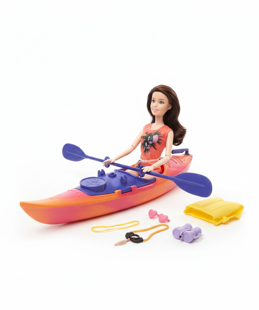 Happy Time Kayaking Adventure Doll Set