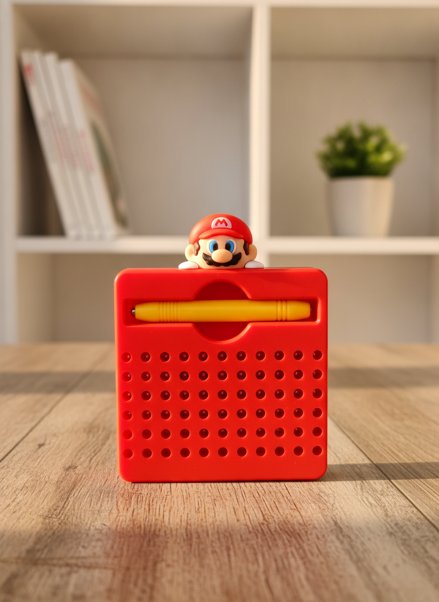 Happy Bead Disk Cartoon Magnetic Bead Disk (Mario Edition)