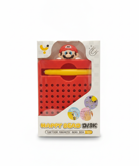 Happy Bead Disk Cartoon Magnetic Bead Disk (Mario Edition)