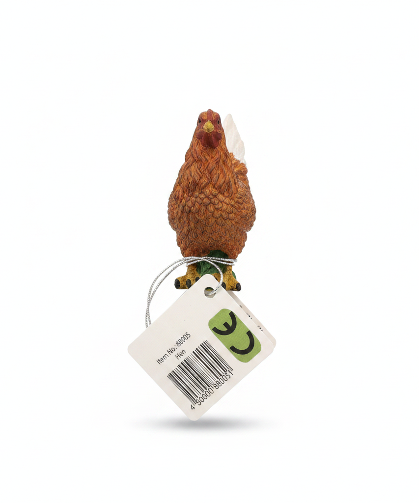Hen Figurine