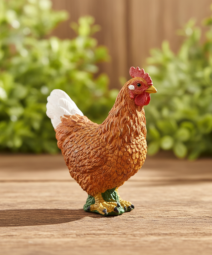 Hen Figurine