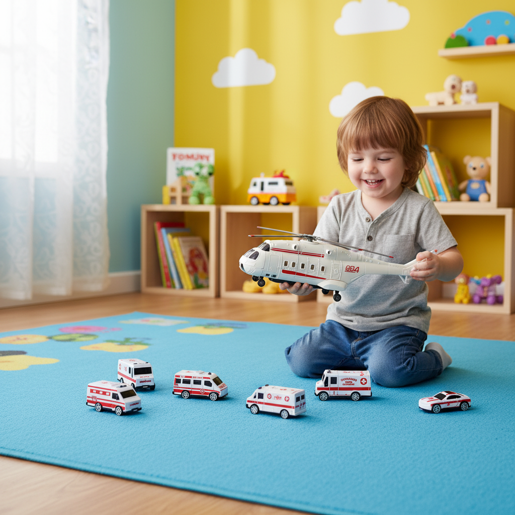 Hospital Helicopter Series Toys