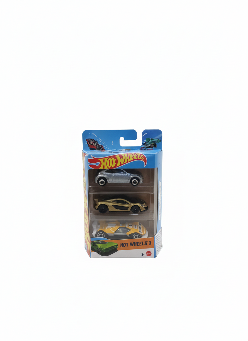 Hot Wheels 3-Pack Die-Cast Cars