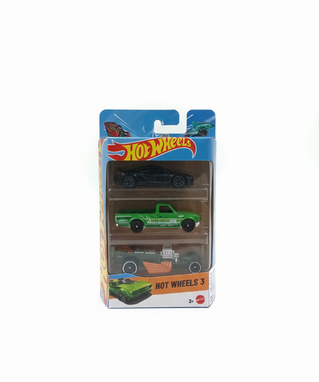 Hot Wheels 3-Pack Die-Cast Vehicles