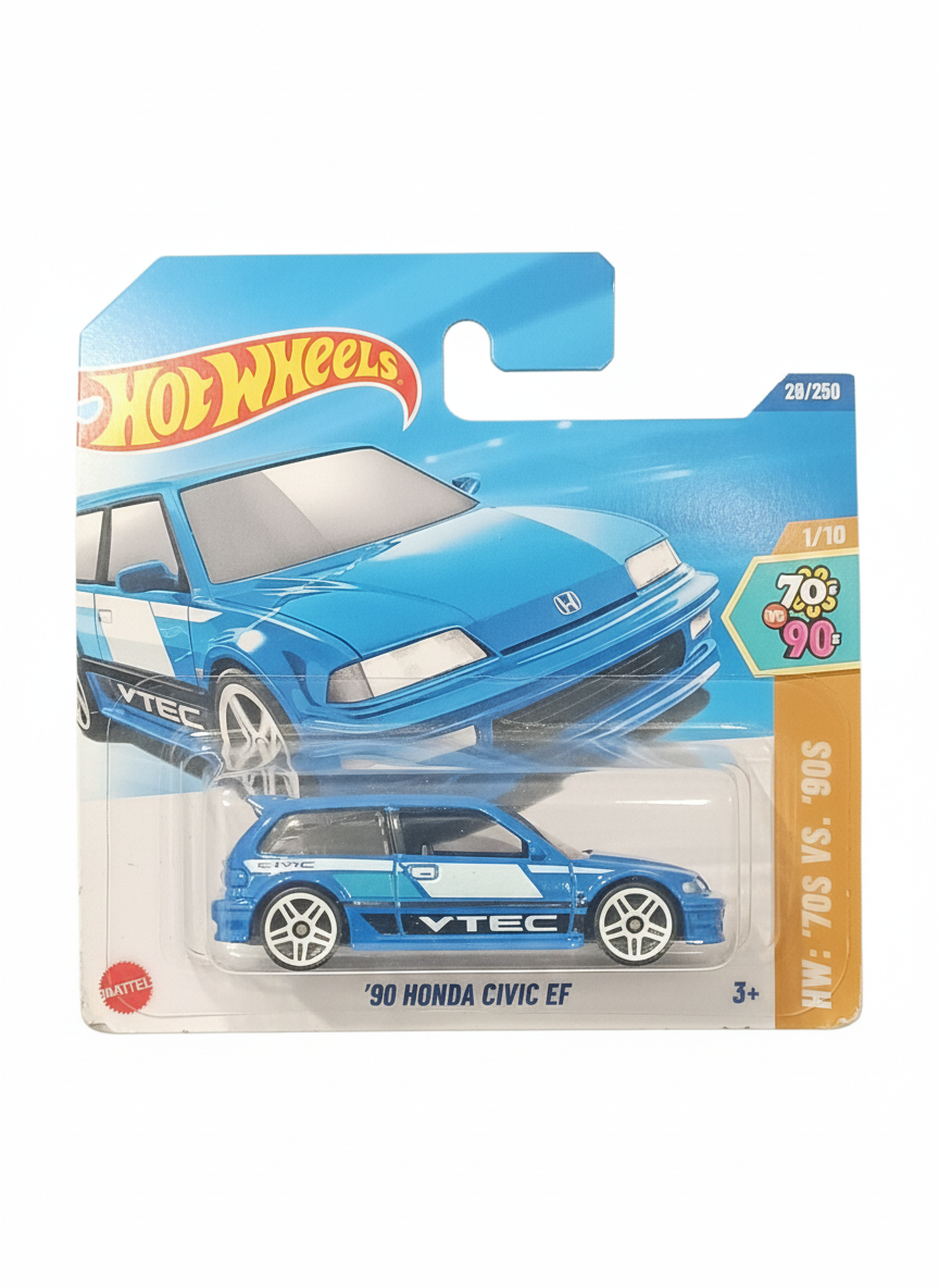Hot Wheels '90 Honda Civic EF Die-Cast Car