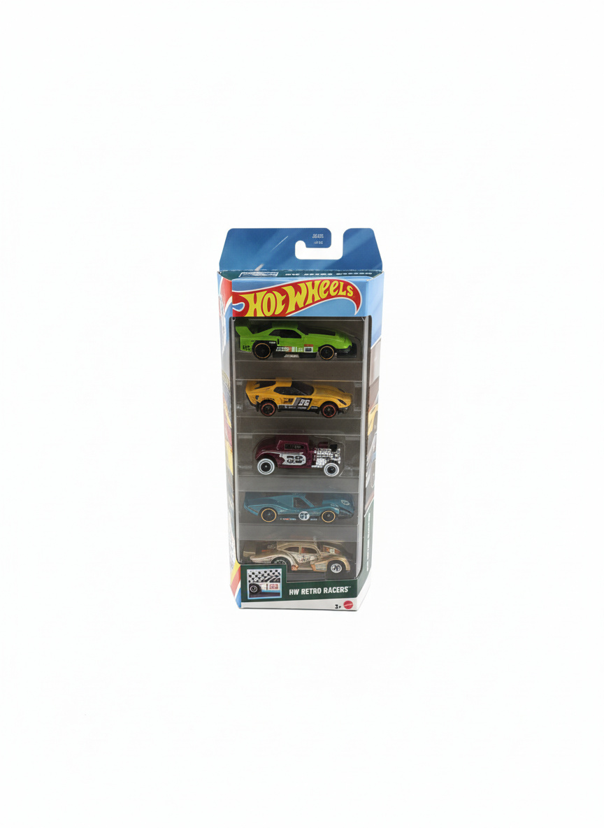 Hot Wheels HW Retro Racers 5-Pack