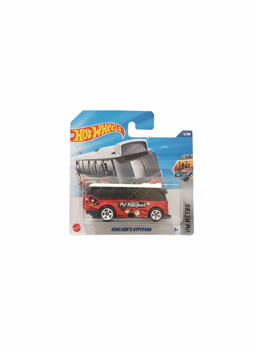 Hot Wheels KOWLOON'D HYPERVAN Pet Transport (HW METRO Series)