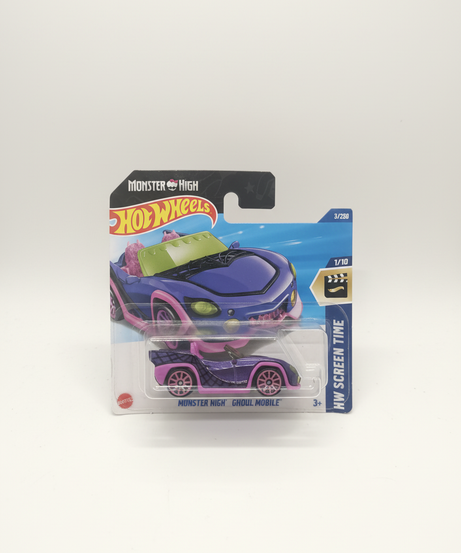 Hot Wheels Monster High Ghoul Mobile (HW Screen Time Series)
