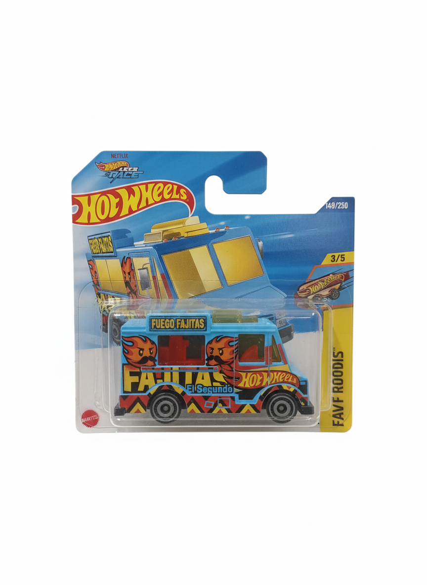 Hot Wheels Netflix Let's Race Fuego Fajitas Food Truck