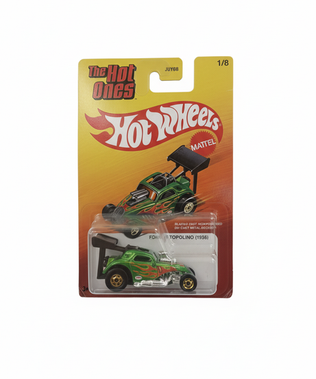 Hot Wheels The Hot Ones - FIAT 500 TOPOLINO (1936) Die-Cast Racer (1/8)