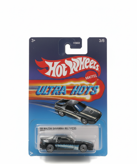 Hot Wheels Ultra Hots '88 Mazda Savanna RX-7 FC3S Die-Cast Car