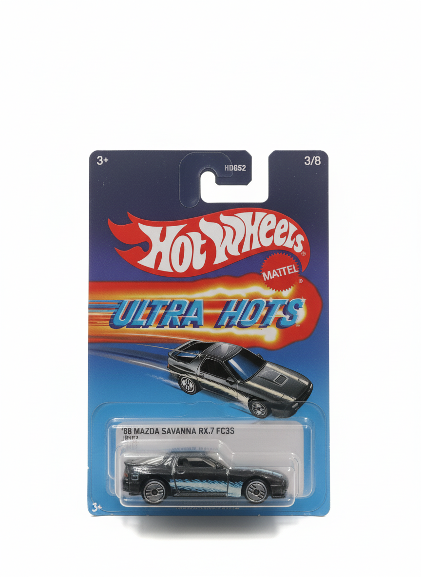 Hot Wheels Ultra Hots '88 Mazda Savanna RX-7 FC3S Die-Cast Car