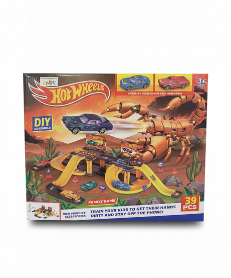 Hot Wheels DIY Assemble Scorpion Desert Track Set