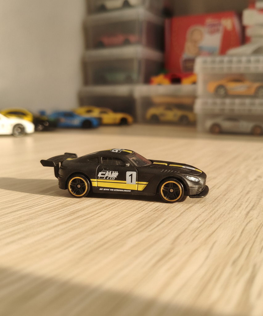 Hot Wheels Fly Over The Extreme Racer Car