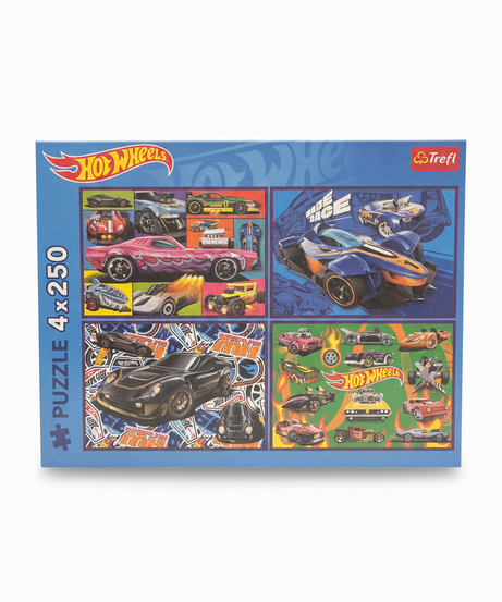 Hot Wheels Puzzle 4 x 250 (Trefl)