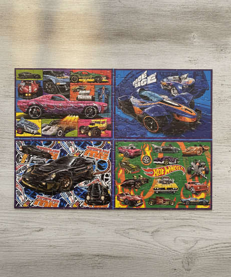 Hot Wheels Puzzle 4 x 250 (Trefl)
