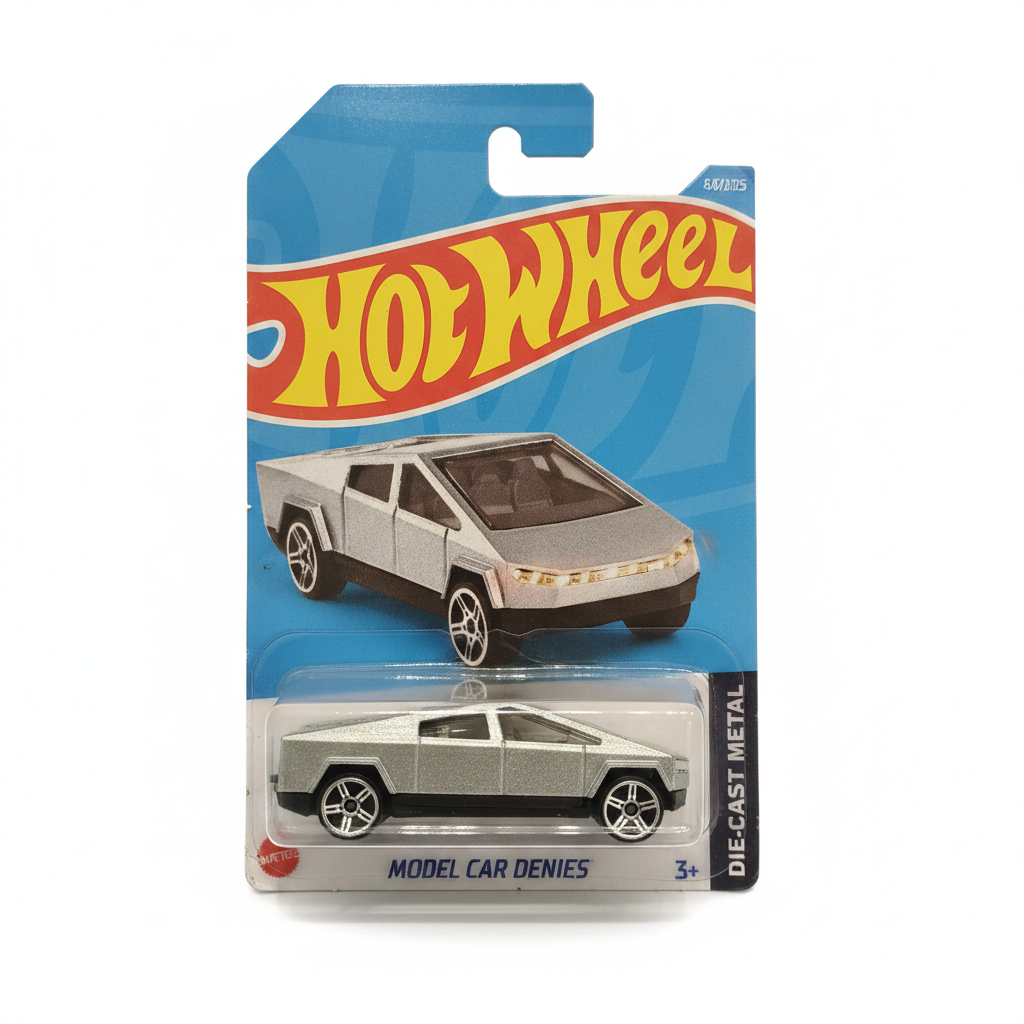 Hot Wheels Tesla Cybertruck Die-Cast Vehicle