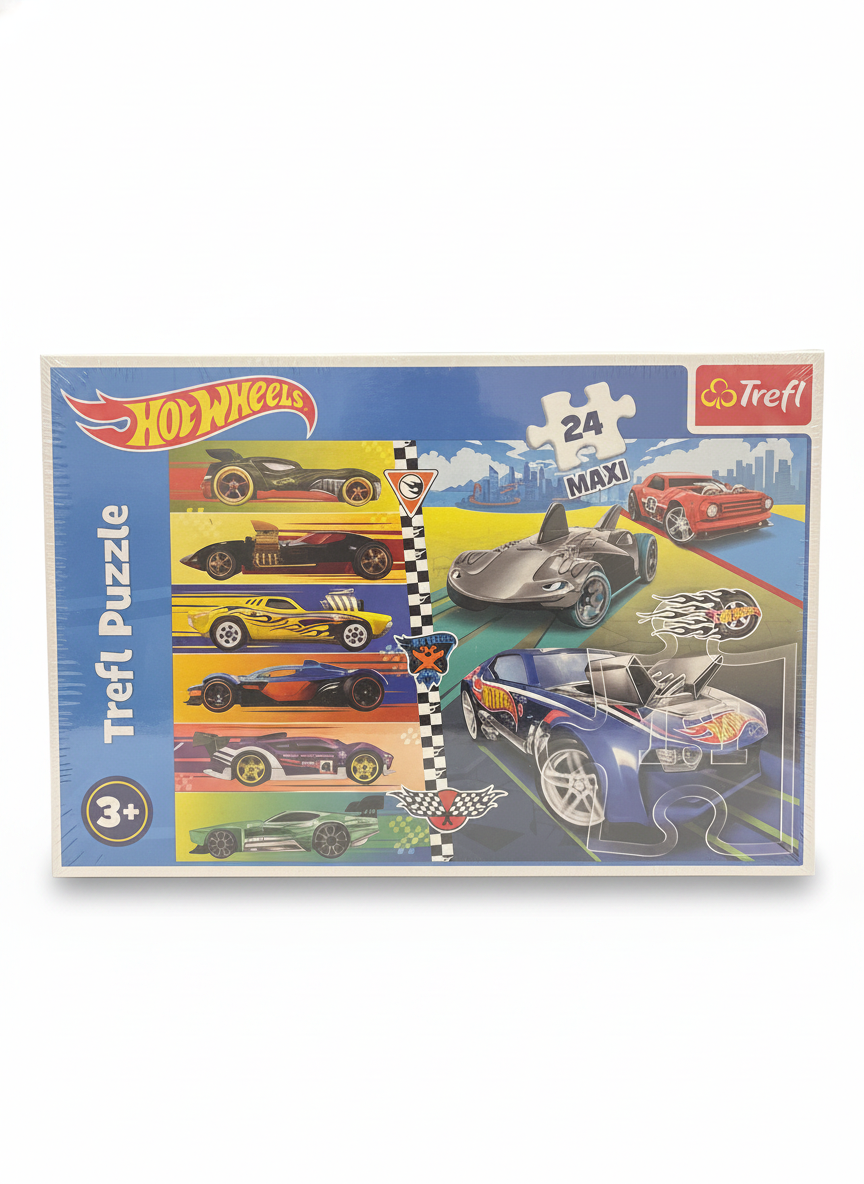 Hot Wheels Trefl Puzzle 24 Maxi