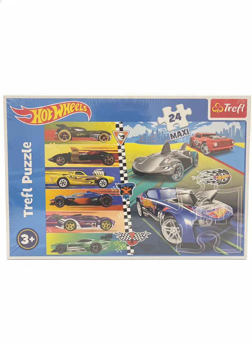 Hot Wheels Trefl Puzzle 24 Maxi