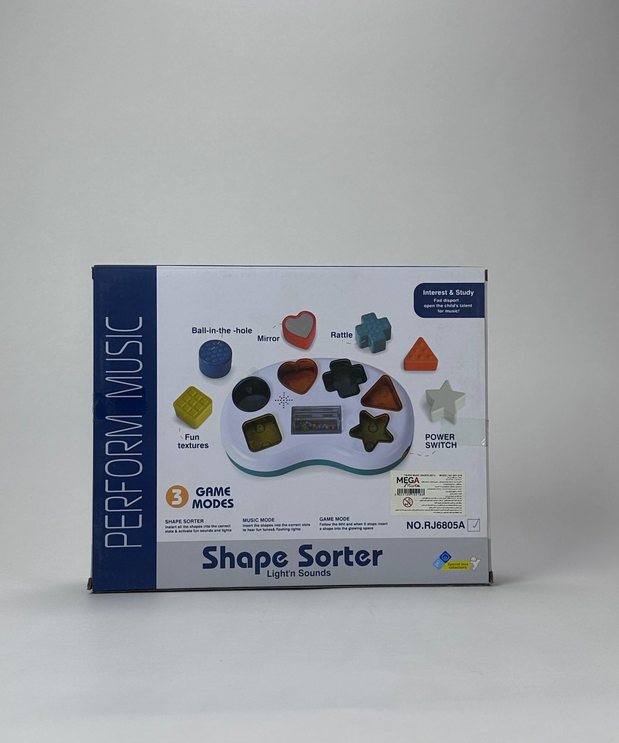 Perform Music Shape Sorter Light Sounds Cultivate An Interest In Music